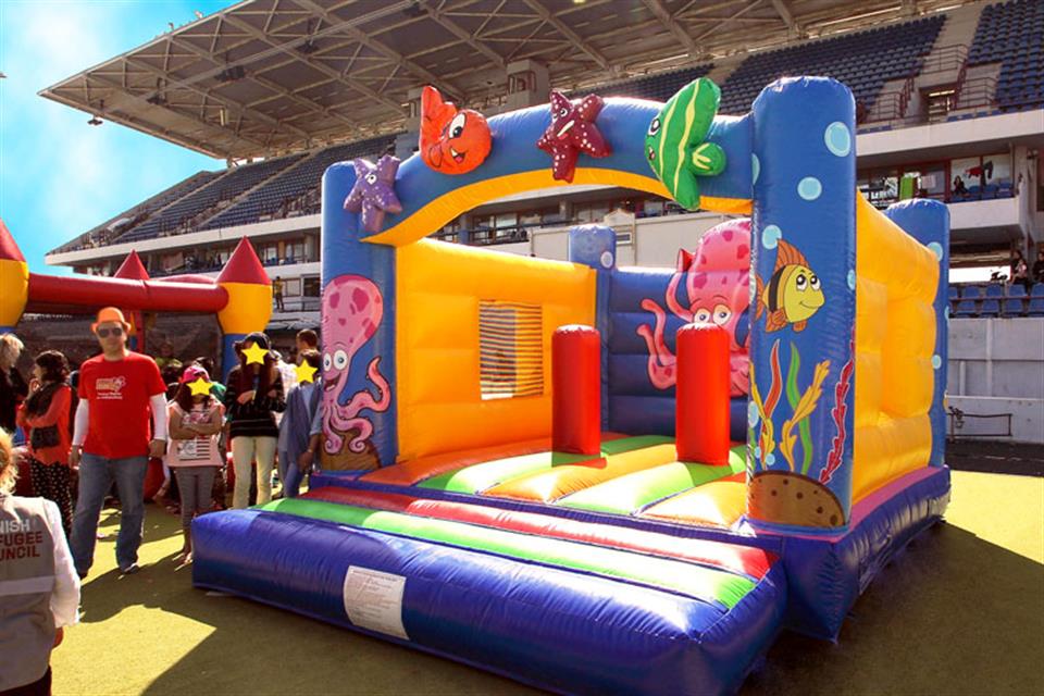 Inflatable Castle Sea Life by airgame