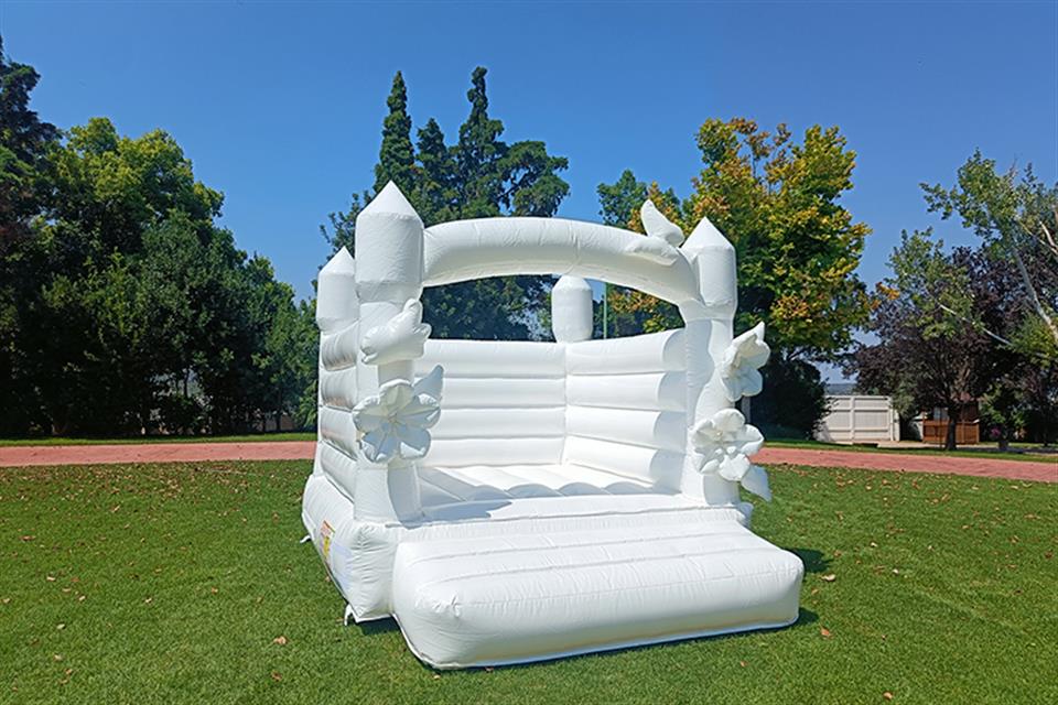 White inflatable bouncer by Air Game