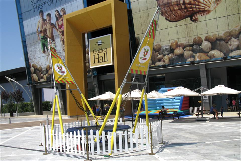 Bungee Trampoline single Golden Hall by airgame
